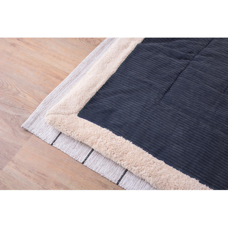  незначительный ..kotatsu futon прямоугольный [ темно-синий ] полиэстер 