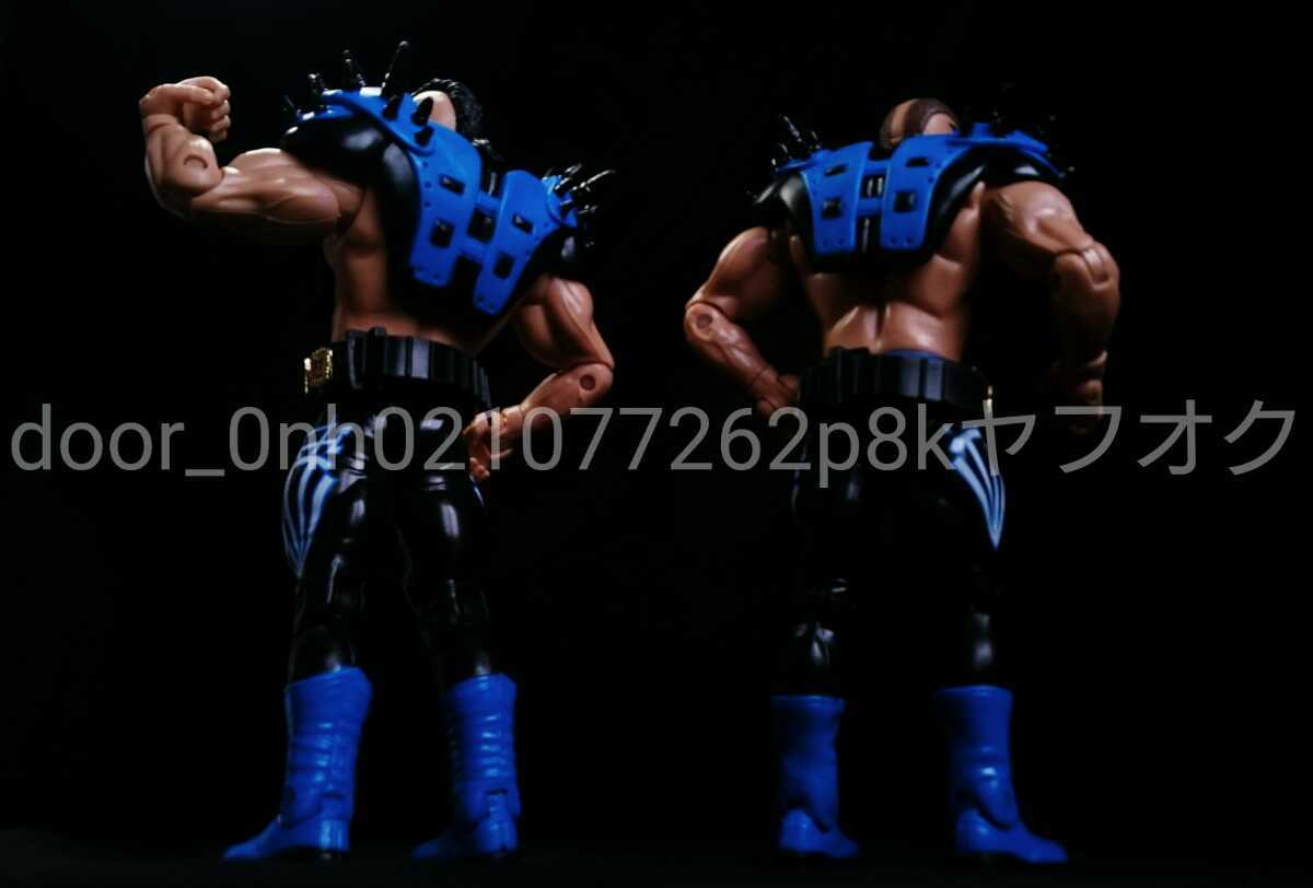 WWF WWE THE ROAD WARRIORS HAWK & ANIMAL ACTION FIGURE load Warrior z blue color ver. action figure 