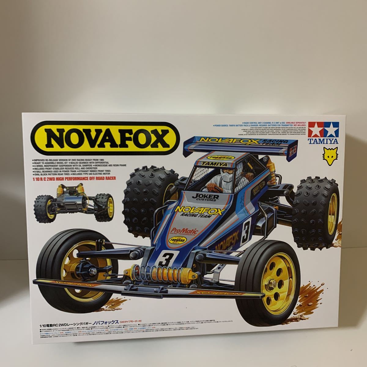 ☆レア☆希少☆ タミヤ 1/10 電動RC 2WDレーシングバギー ノバ