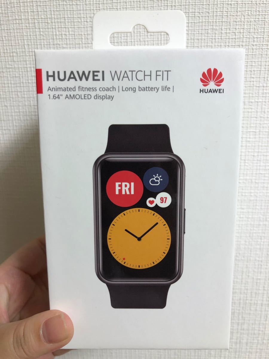 最新発見 新品未開封 HUAWEI WATCH スマートウォッチ FIT - 腕時計 ...