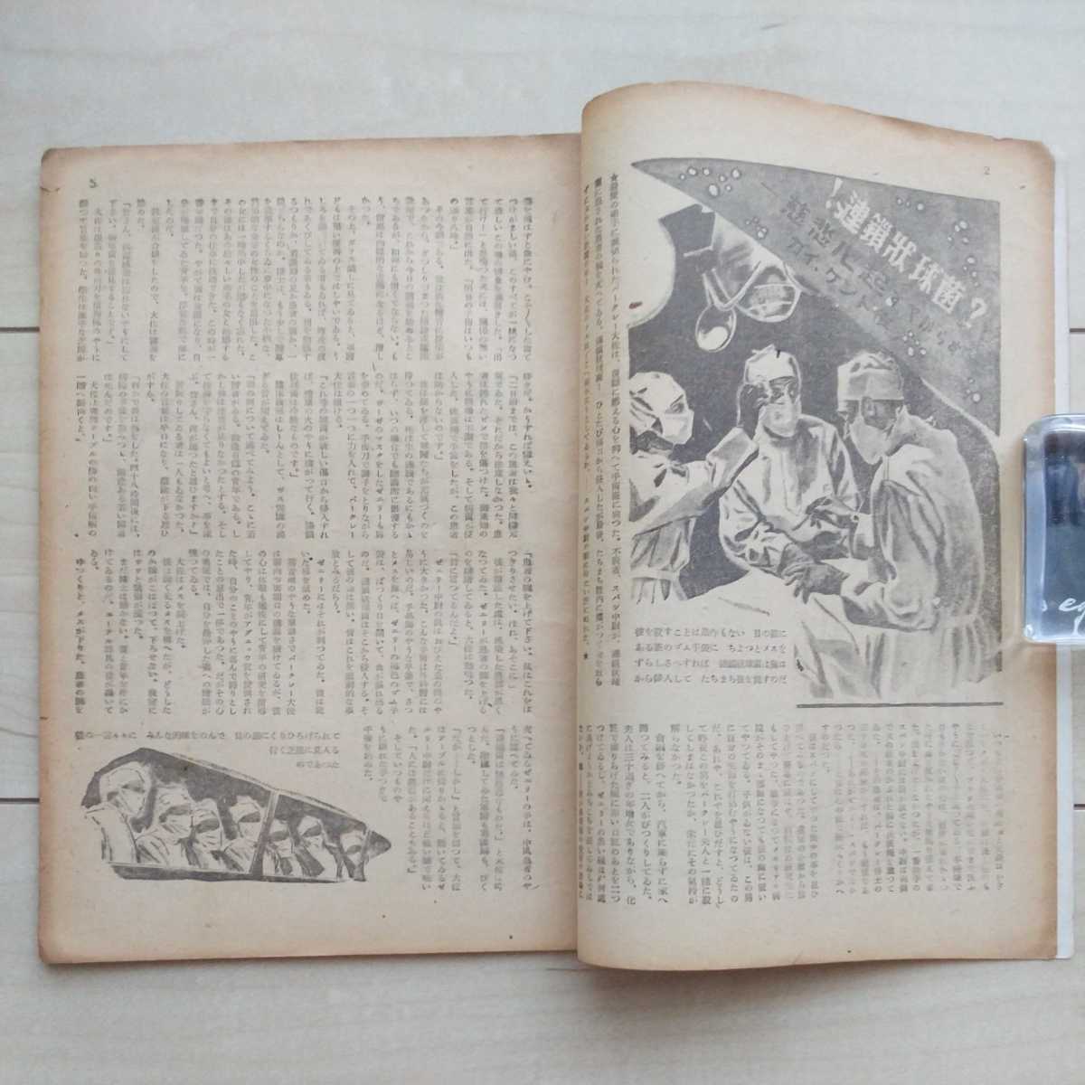 ■新しい米國(guó)雑志の日本語(yǔ)版『Windmill(風(fēng)車(chē))』第１巻第１號(hào)。1947年株式會(huì)社極東出版社発行?！锩瓣撎絺尚≌h/戀愛(ài)探偵小説/米國(guó)生活。