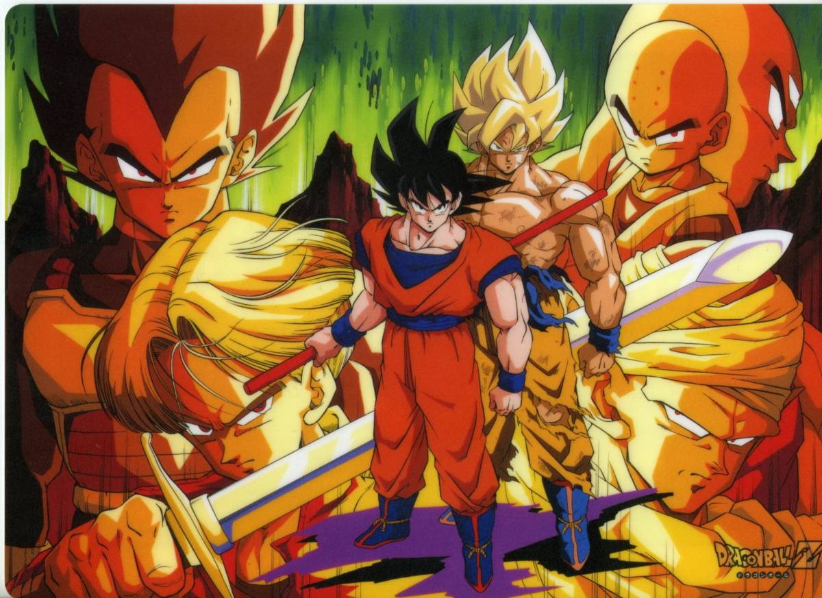 Yahoo!オークション - 下敷き『ドラゴンボールZ 孫悟空/ベジータ Yahoo!オークション - 下敷き『ドラゴンボールZ 孫悟空/ベジータ