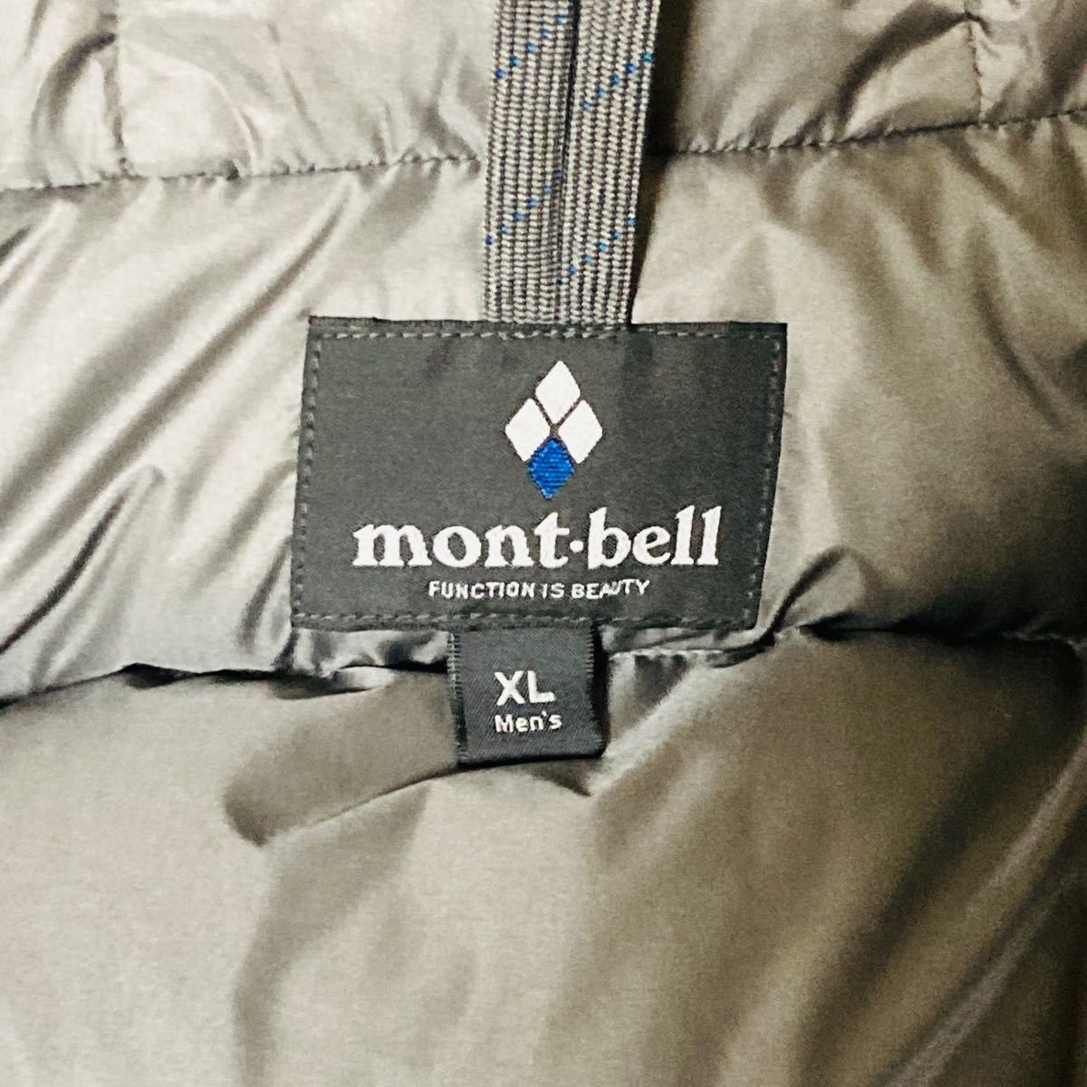 mont-bell モンベル ローガンダウンパーカ XL グレー 800フィル mont-bell モンベル ローガンダウンパーカ XL グレー 800フィル