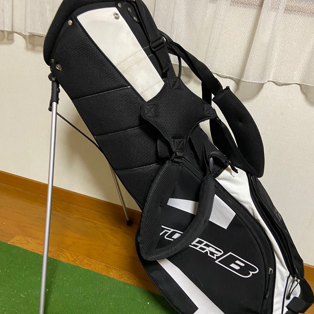 25%OFF】 RIVERCOURSE SUPERIORITY golf キャディバッグ スタンド