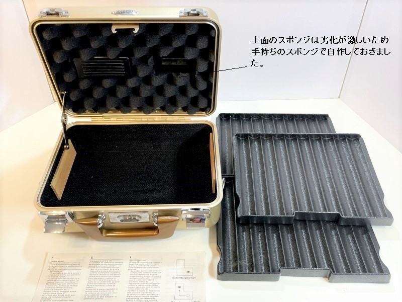 超希少 シャンパンゴールド ゼロハリバートン ZERO HALLIBURTON 超希少 シャンパンゴールド ゼロハリバートン ZERO HALLIBURTON
