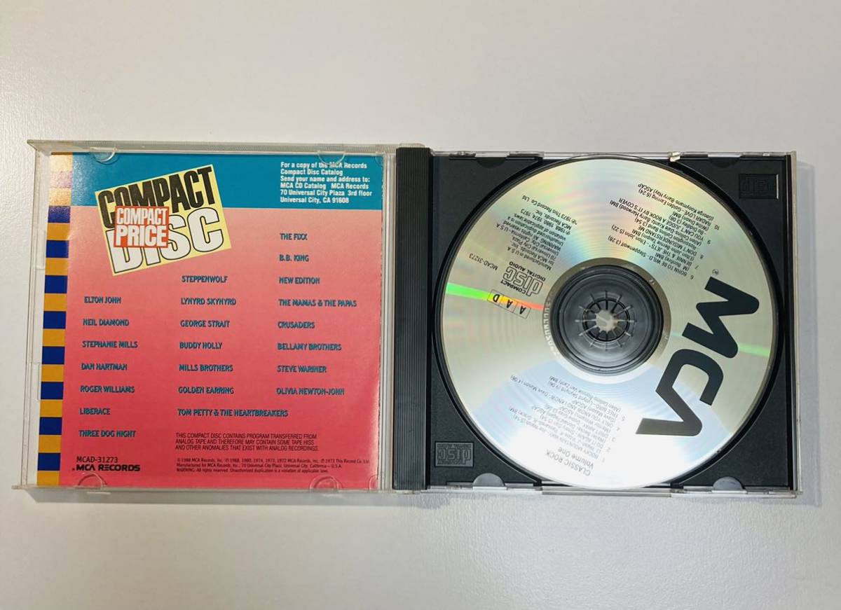 CD「クラシックロック　Vol.1」エルトン・ジョン　　ボ・ディトリーほか　オムニバス　輸入CD中古盤