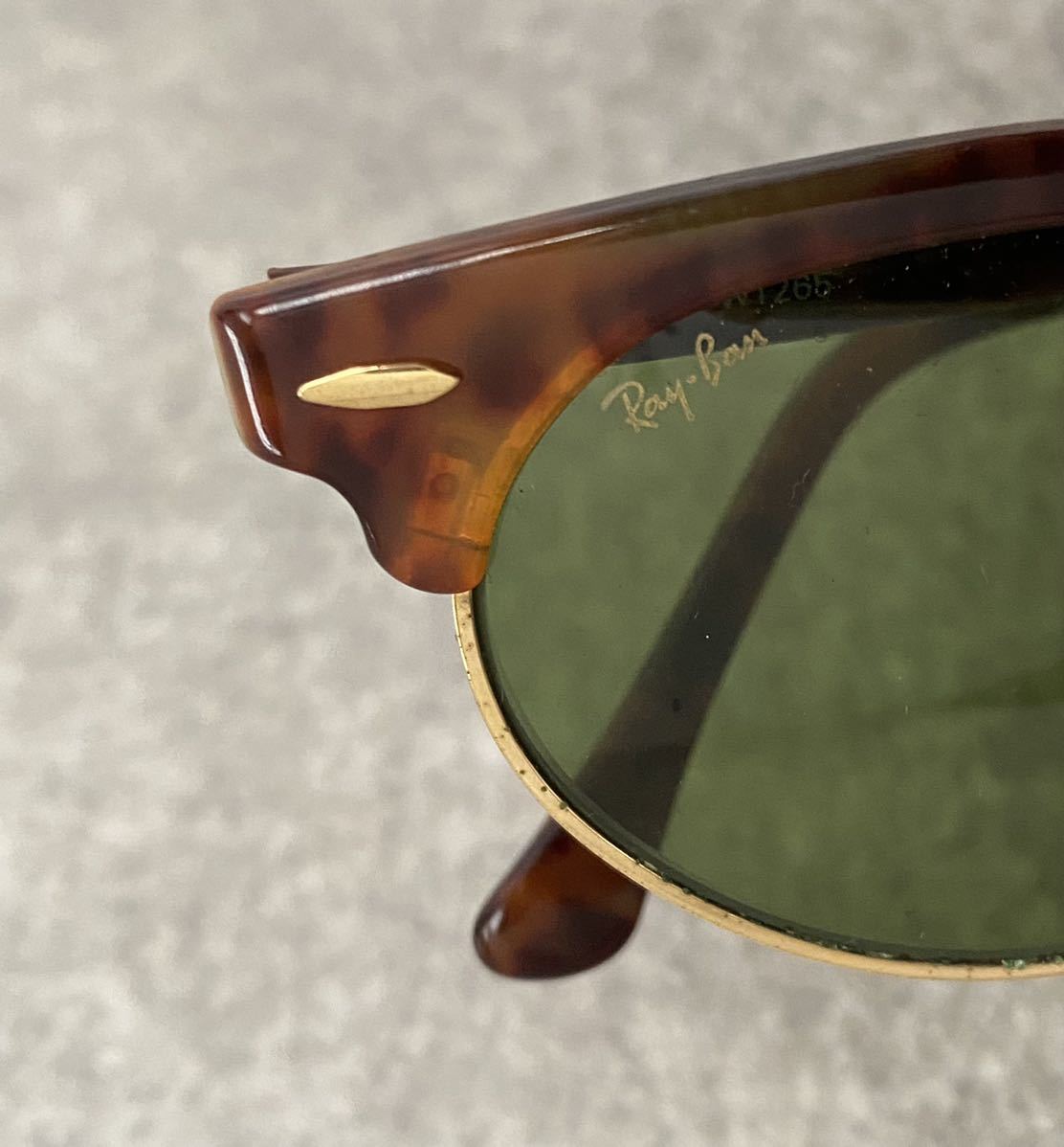 りさせてい ヤフオク! B&L RayBan vintage Oval Clubma... - 美品 希少 名作 トラブル