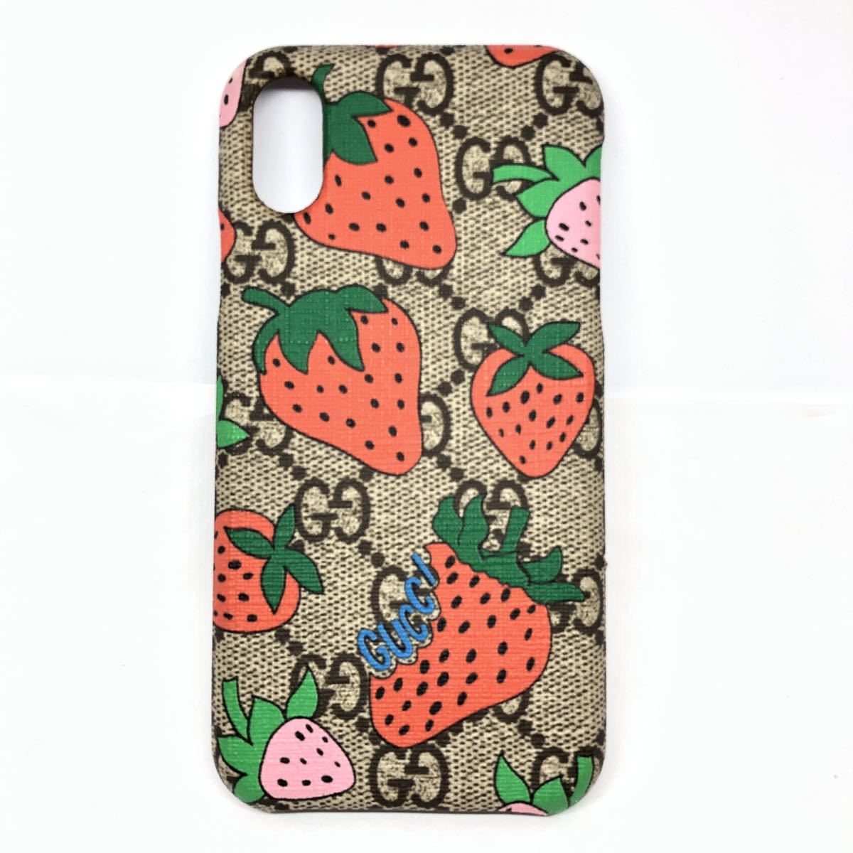 GUCCI グッチストロベリー iPhone X/XS ケース|Yahoo!フリマ GUCCI グッチストロベリー iPhone X/XS ケース|Yahoo!フリマ