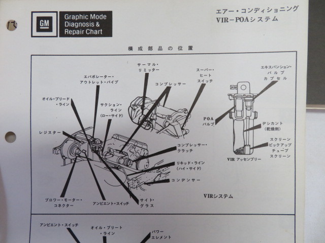  rare Japanese edition GM large gnosis& repair manual all .-ji equipped 