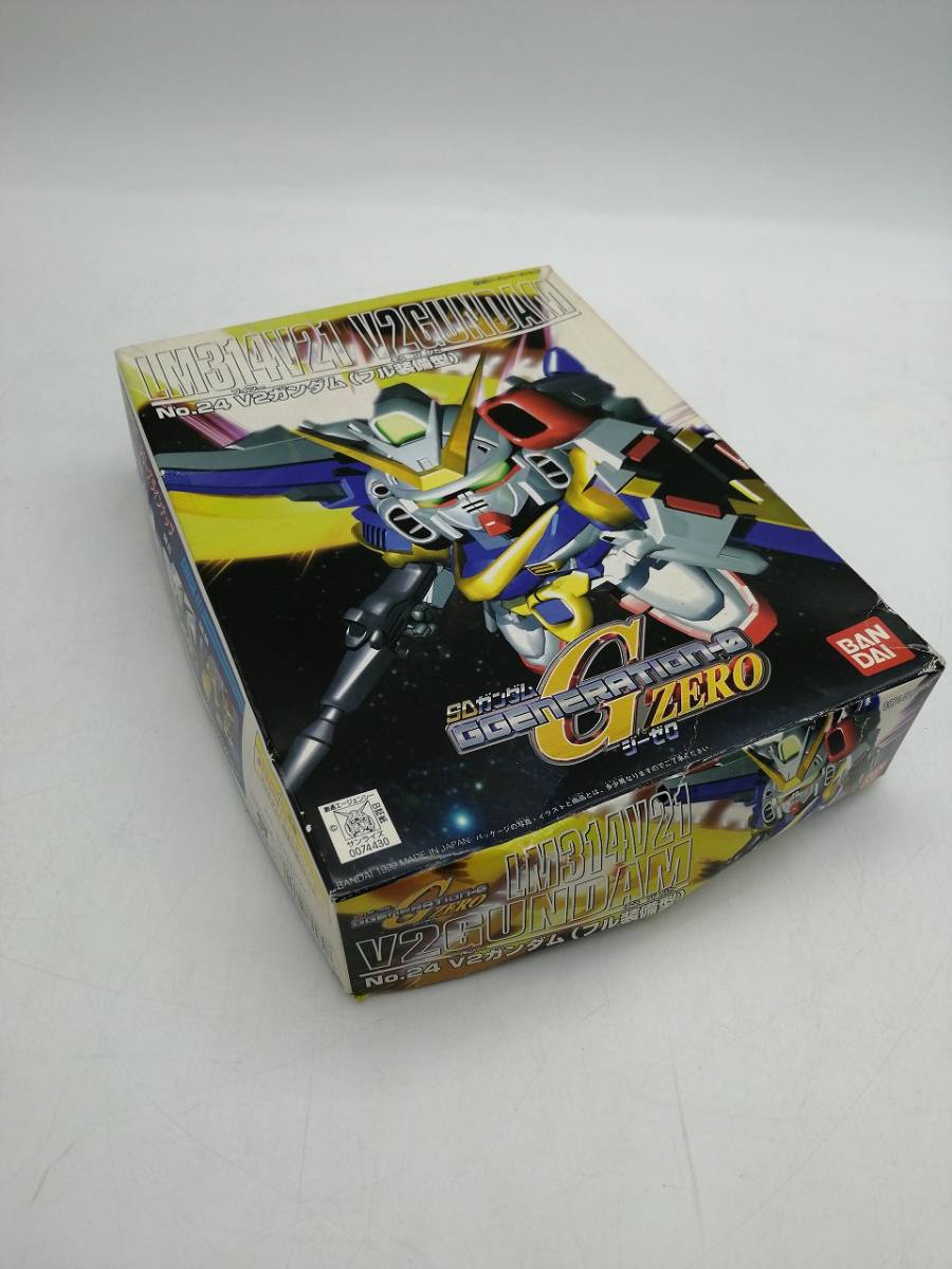 h2563 BANDAI SDガンダム G ZERO LM314V21 V2ガンダム フル装備型 プラモデル 新品 未組立品_画像1