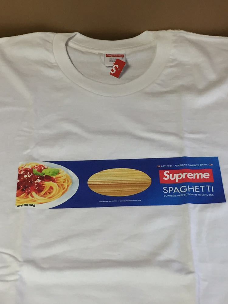 白XL 即決 国内正規新品 Supreme 21AW Spaghetti Tee White Box Logo
