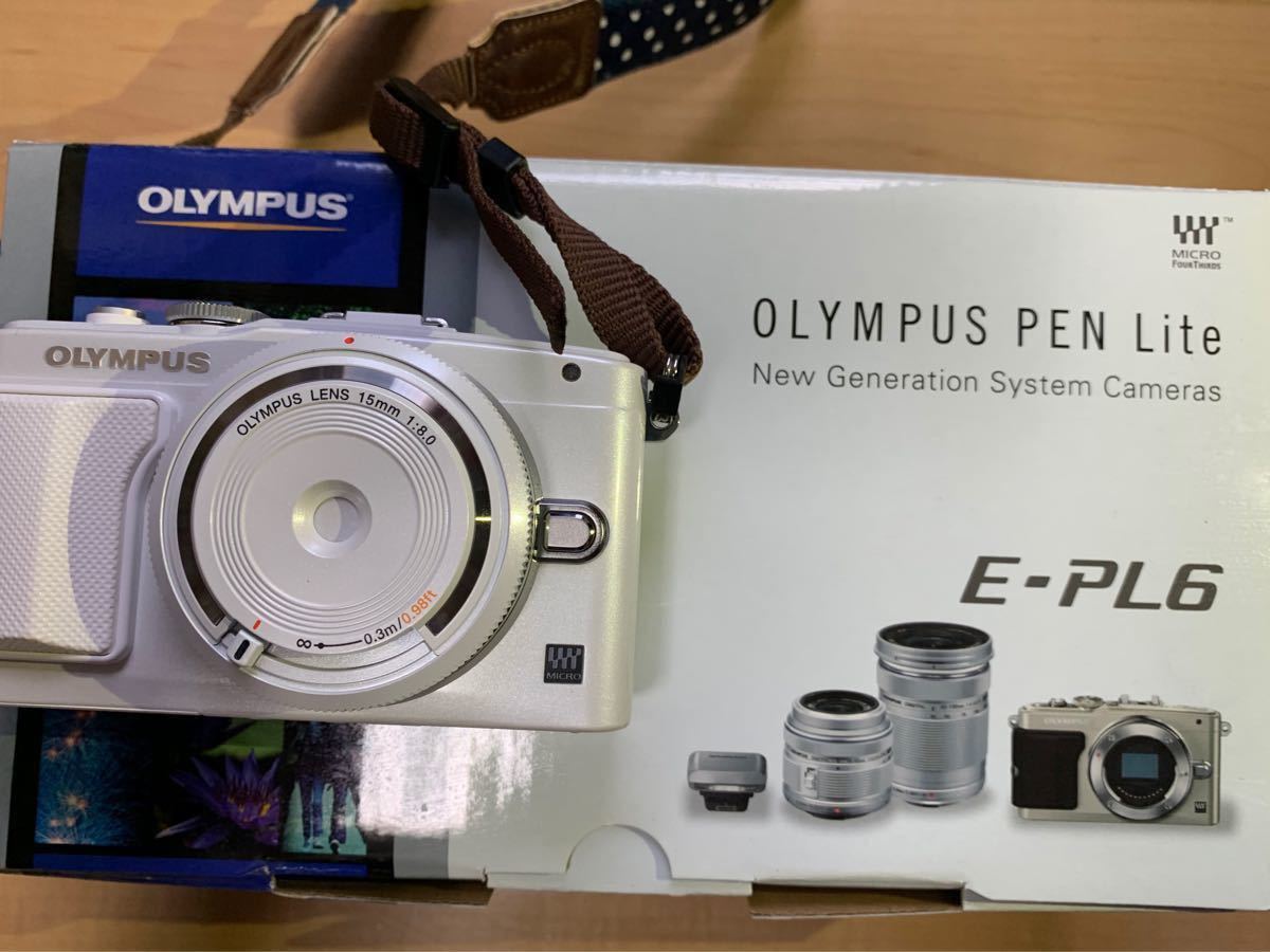 OLYMPUS PEN レンズキット デジタル一眼 オリンパス セット E-PL6