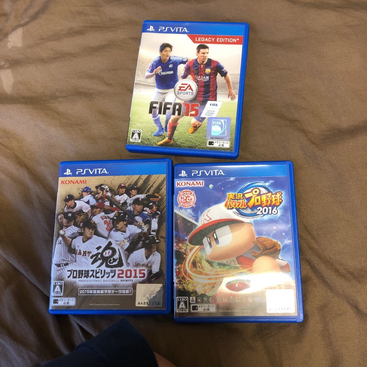 プロ野球スピリッツ2015  実況パワフルプロ野球2016 FIFA15