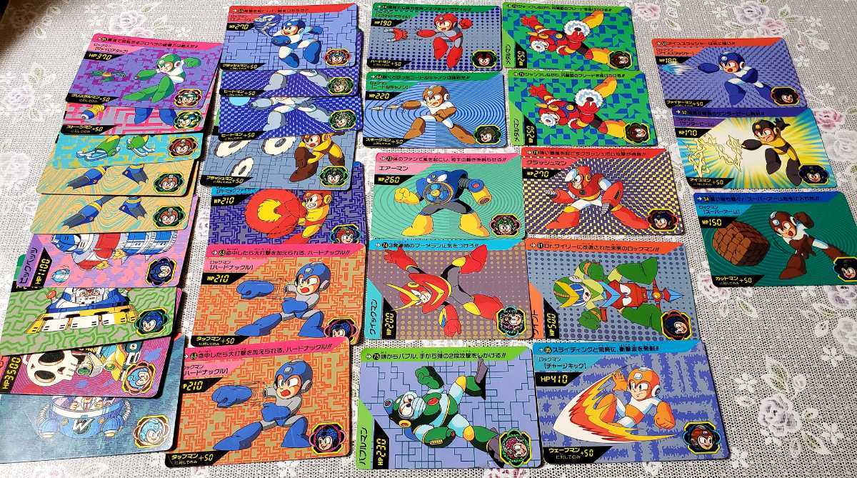 Yahoo!オークション - ロックマン 1992年 当時物 カードダス Yahoo!オークション - ロックマン 1992年 当時物 カードダス
