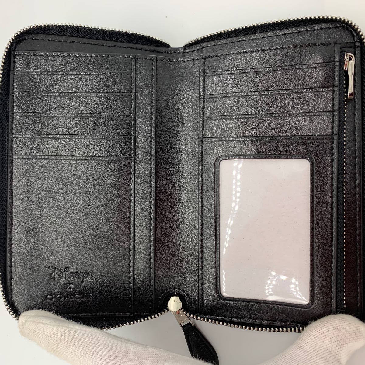 COACH コーチ 財布 ディズニーコラボ とんすけ ミディアムジップ COACH コーチ 財布 ディズニーコラボ とんすけ ミディアムジップ