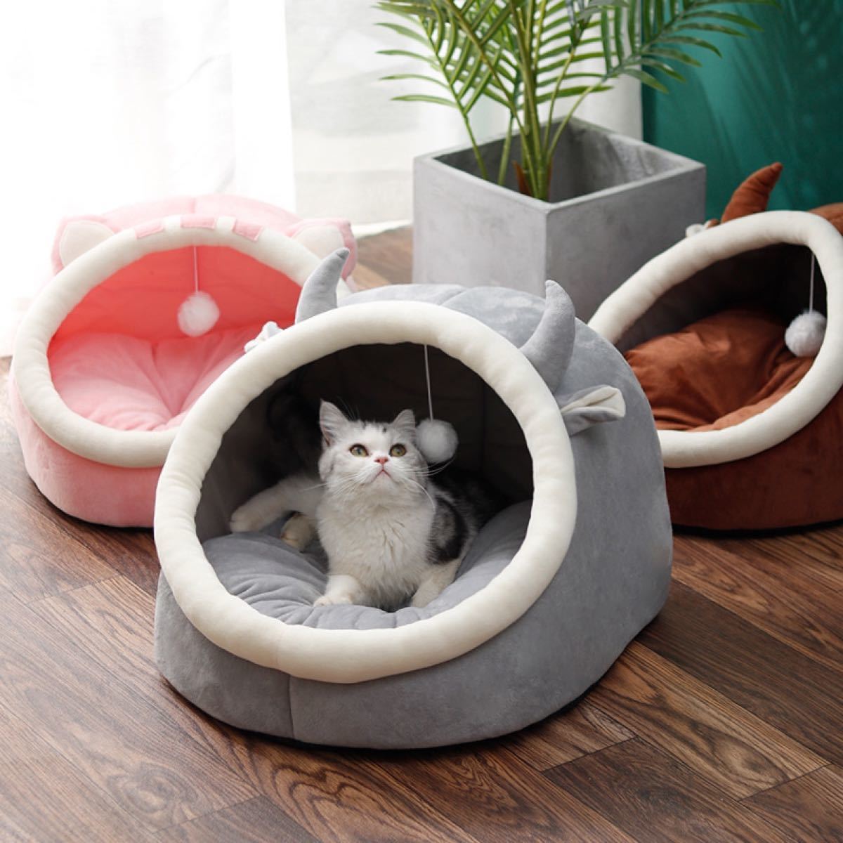 猫ハウス 猫 ベッド ドーム型