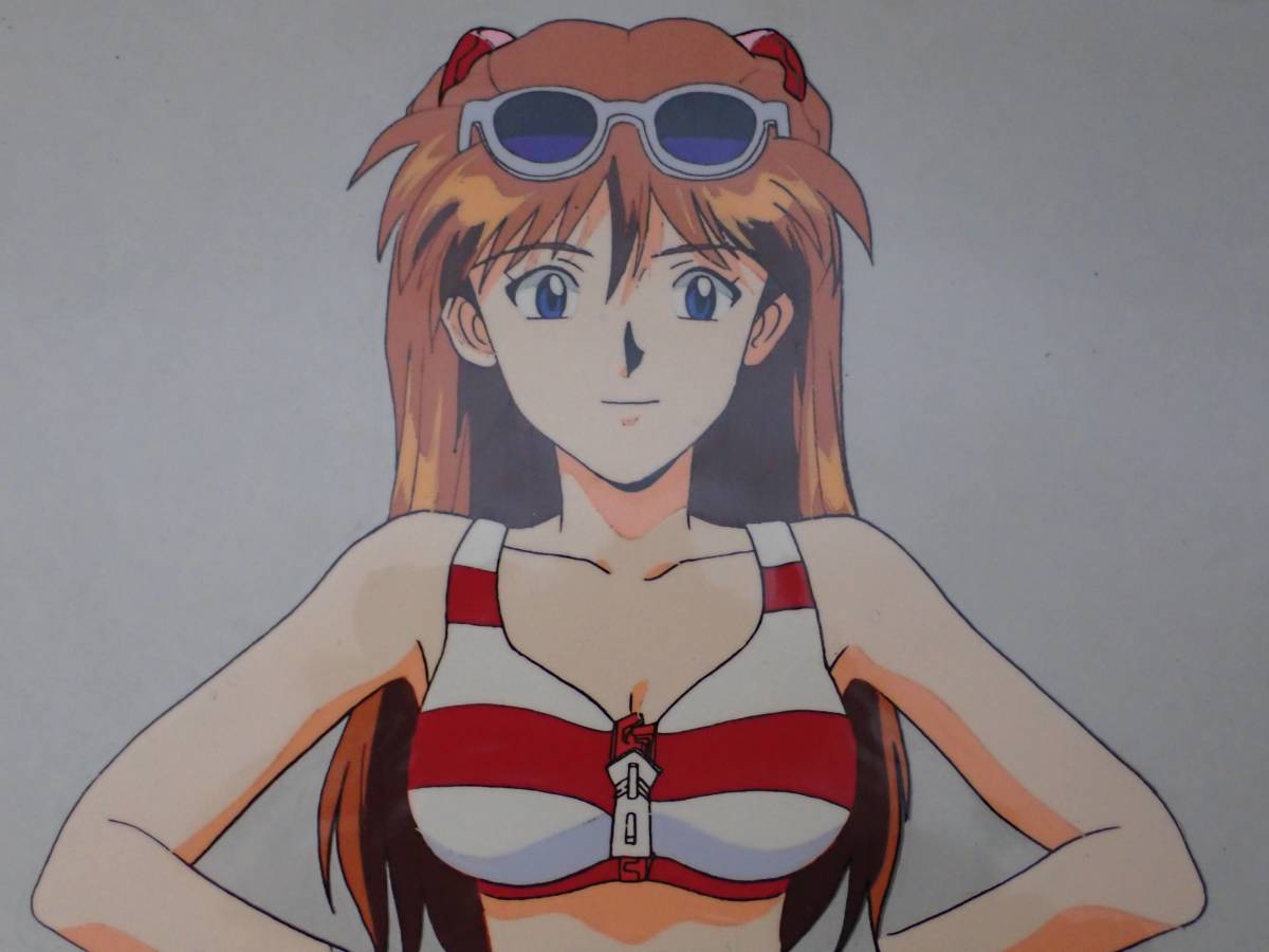 セル画　新世紀エヴァンゲリオン　惣流・アスカ・ラングレー　庵野秀明　evangelion anime cel