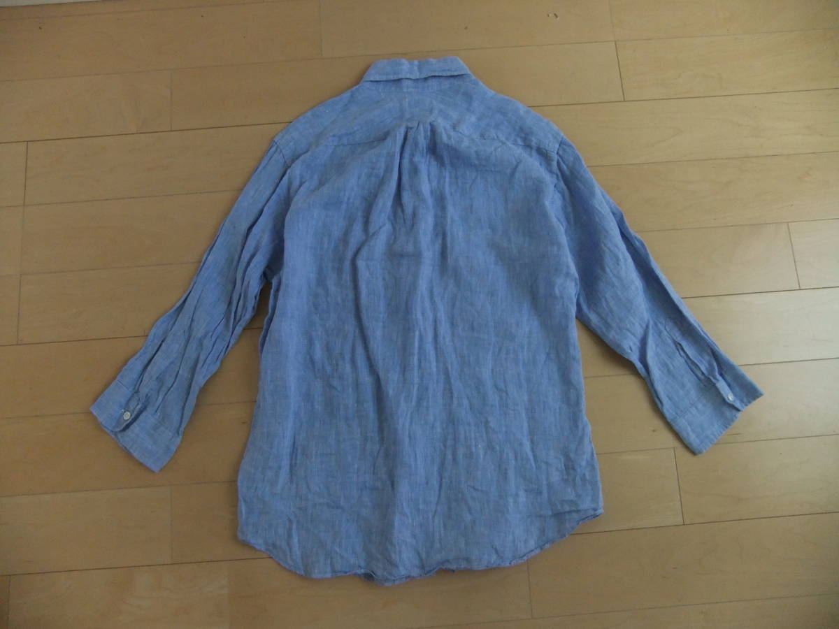 BEAUTY & YOUTH LINEN SHIRTS L リネンシャツ _画像3