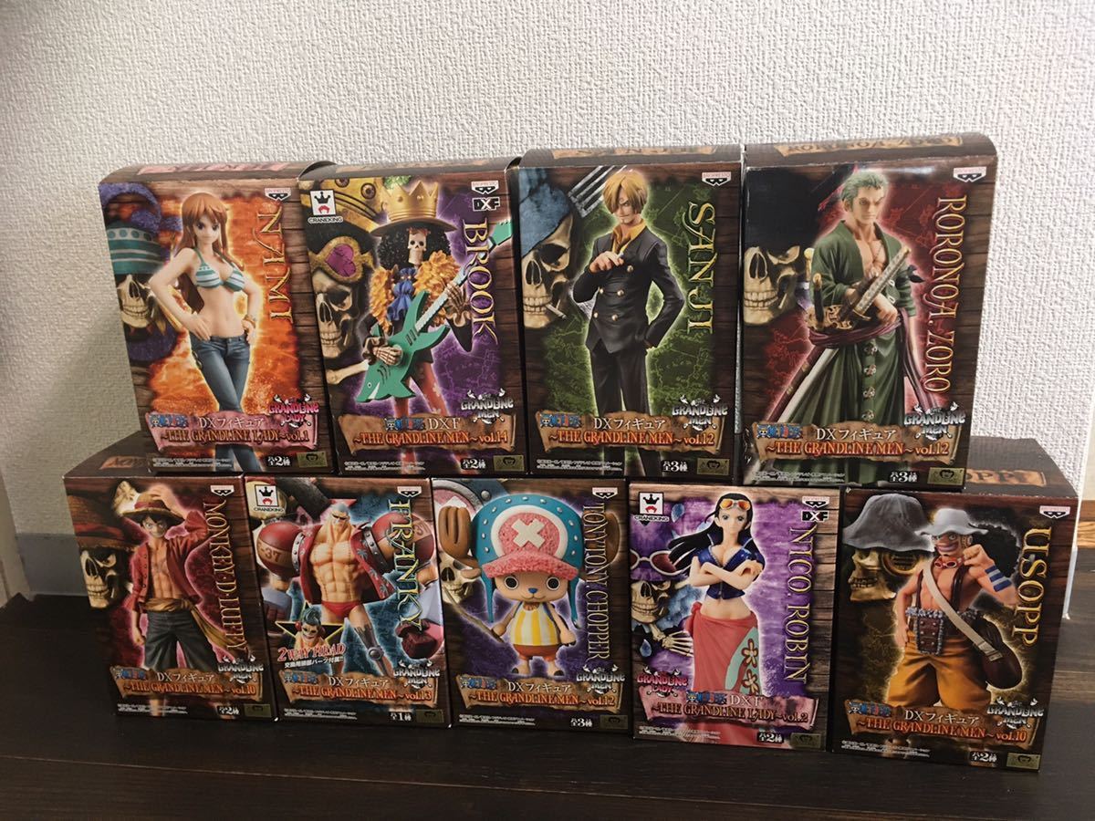 ワンピース DX フィギュア 麦わらの一味 グラメン ルフィ ゾロ