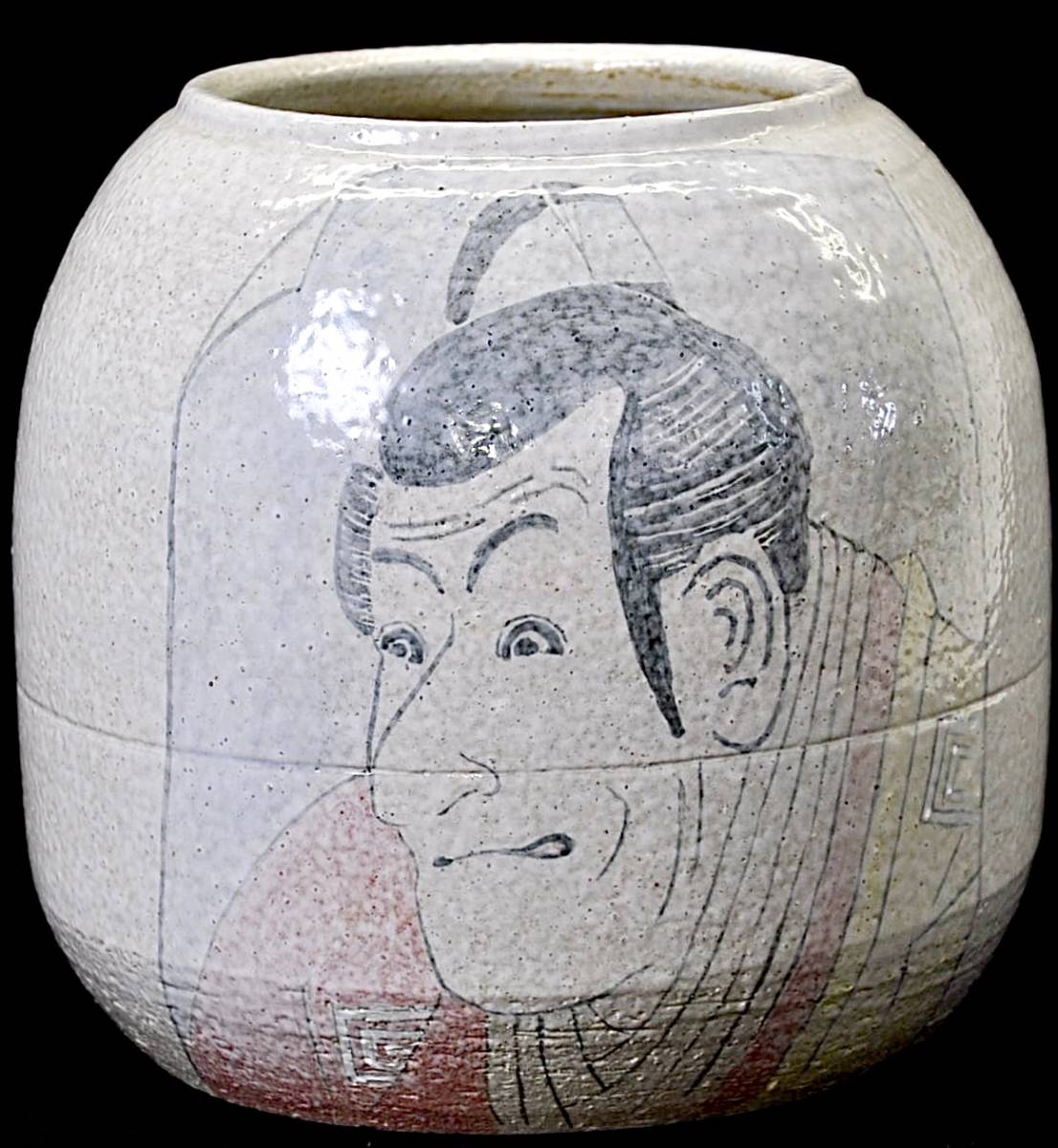  rurubu ателье произведение искусство ваза для цветов 20 бусина ro картина в жанре укиё kabuki изображение красавицы ваза отличный чувство .. .... произведение группа HNK