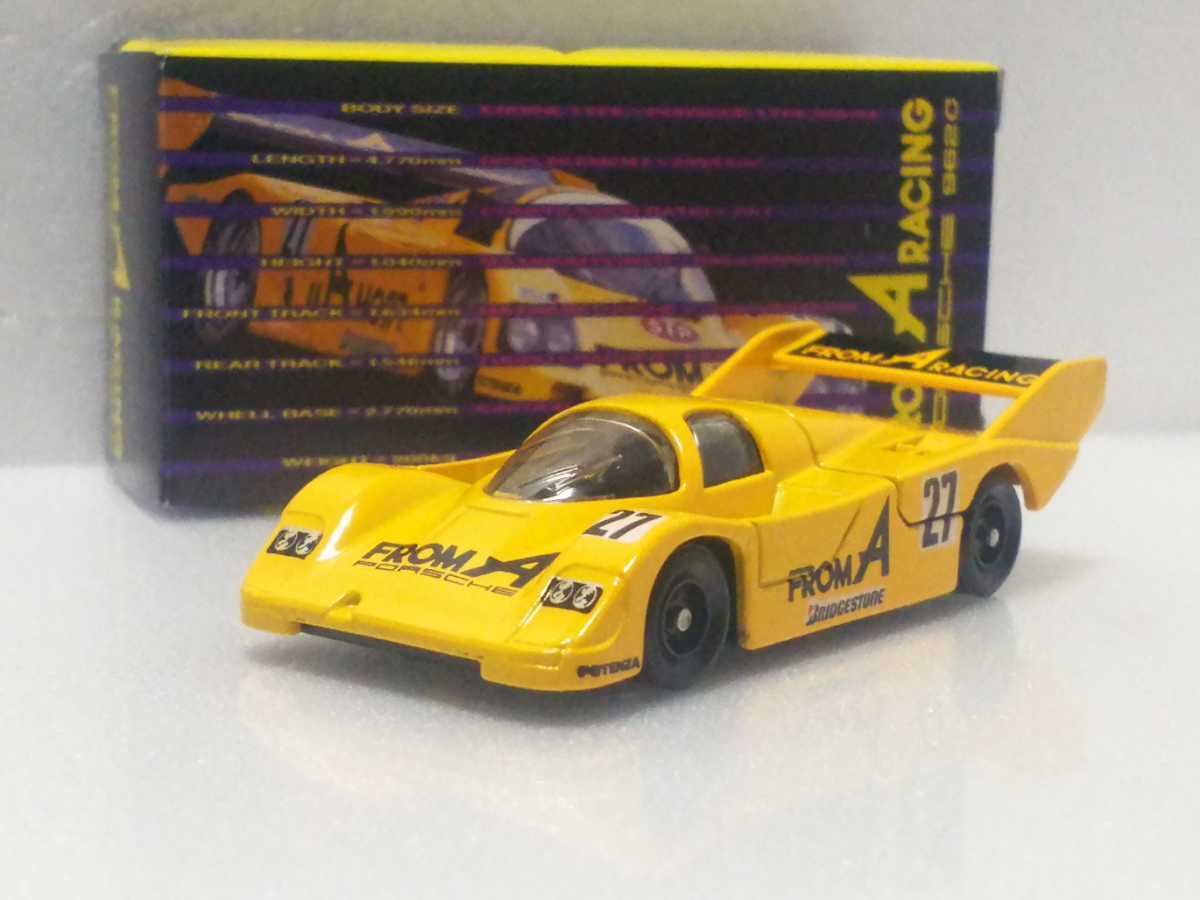 特注トミカ ポルシェ 962C(956) フロムエー グループC 日本製 特注トミカ ポルシェ 962C(956) フロムエー グループC 日本製
