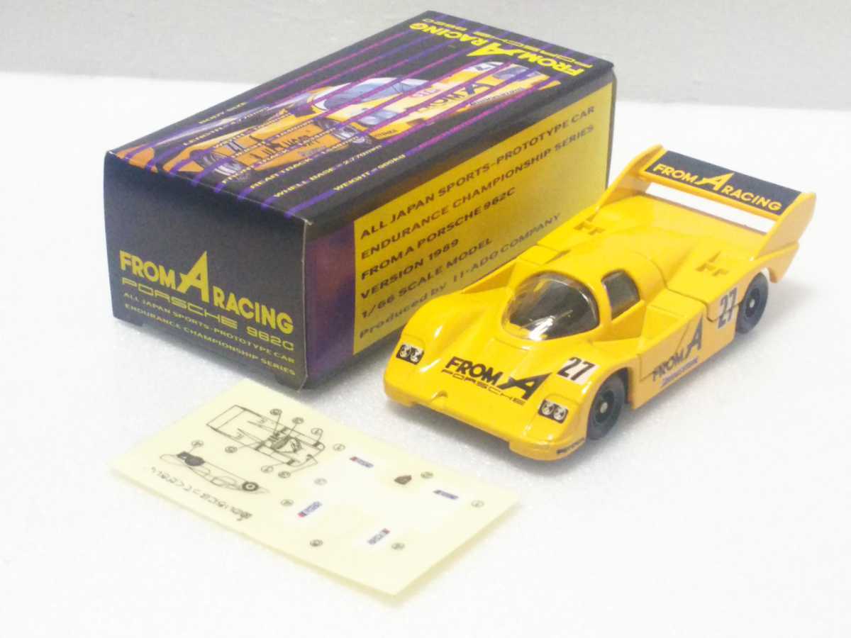 特注トミカ ポルシェ 962C(956) フロムエー グループC 日本製 特注トミカ ポルシェ 962C(956) フロムエー グループC 日本製