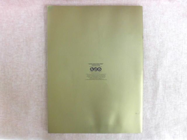 B2136♪パンフレット/“OVERLAND TOUR 1989”/HOUND DOG_画像2