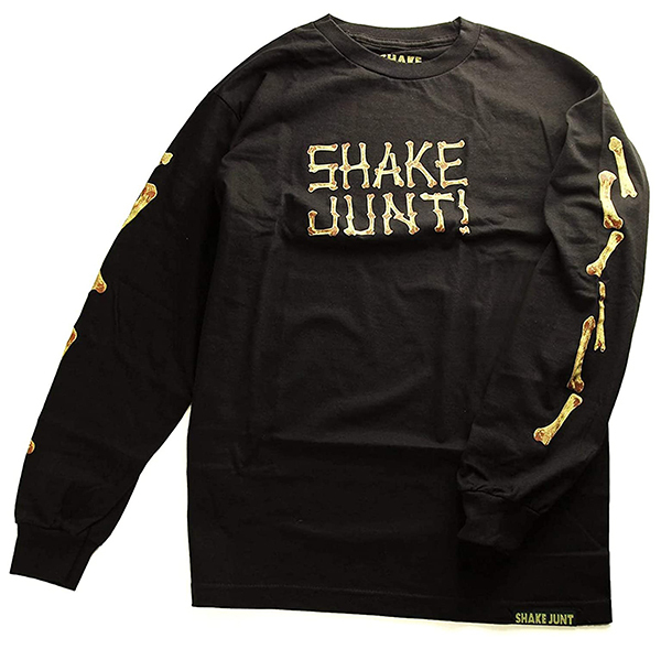 Shake Junt (シェイクジャント) ロンT ロングTシャツ 長袖 X-Ray Long Sleeve T-Shirt Black スケボー SKATE SK8 スケートボード_画像1