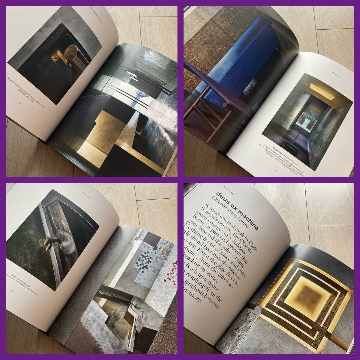 貴重!洋書 カルロ・スカルパ作品写真集【Beyond Matter】/タリア建築