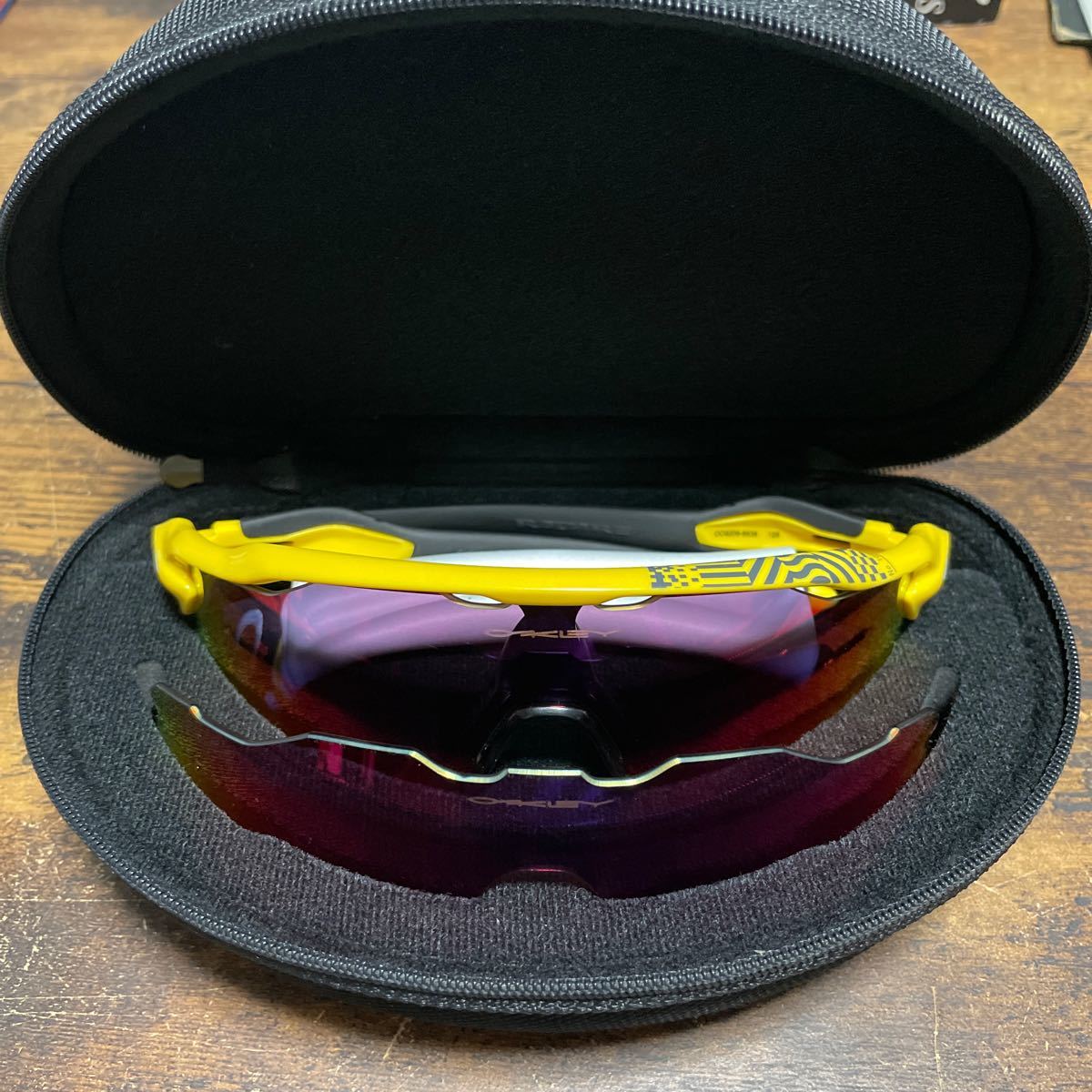 OAKLEY レーダー　EV オークリー スポーツサングラス イーブイ オークリーサングラス ミラーレンズ