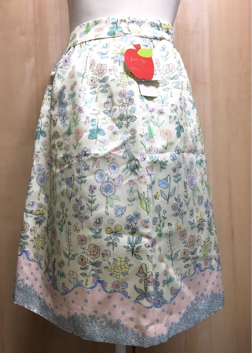 正規品直輸入】 フランシュリッペ おもちゃの国スカート イエロー 試着