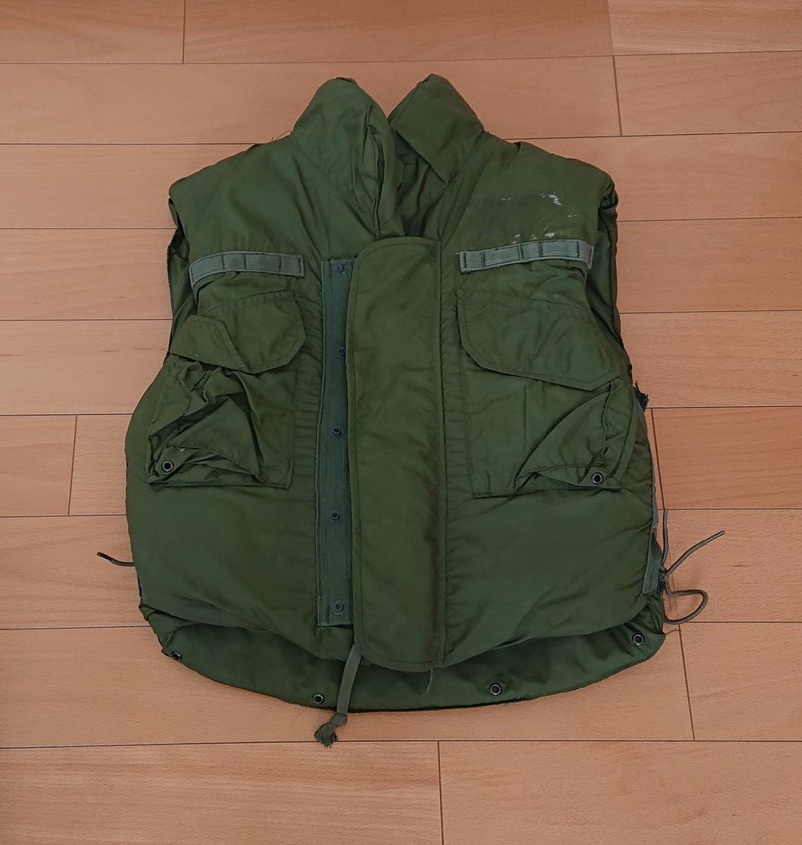 Ｍ69 ボディーアーマー　Ｓサイズ　実物　BODY ARMOR US NAM戦 Vietnam Vintage Body Armor Vest w/Kevlar-OD-Small_画像2