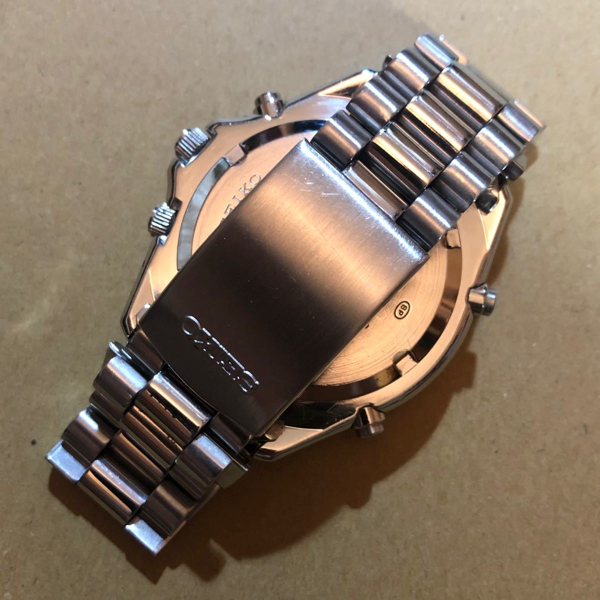 SEIKO セイコー スカイプロフェッショナル 7T34-6A20 クロノ SEIKO セイコー スカイプロフェッショナル 7T34-6A20 クロノ