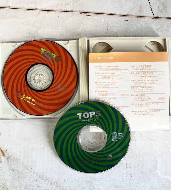 ●CD2組『TOPS』NEW RELEASE AND RECOMMENDED SOUND GALLERY 93'-4 / 93'-5 邦楽＆洋楽 TOSHIBA EMI　非売品　保管品_画像4