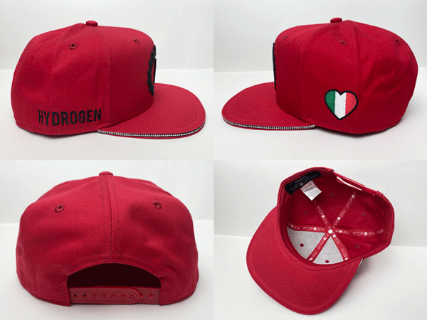 ハイドロゲン LG3000 RED GARAGE ITALIA CUSTOMS CAP ガレージ