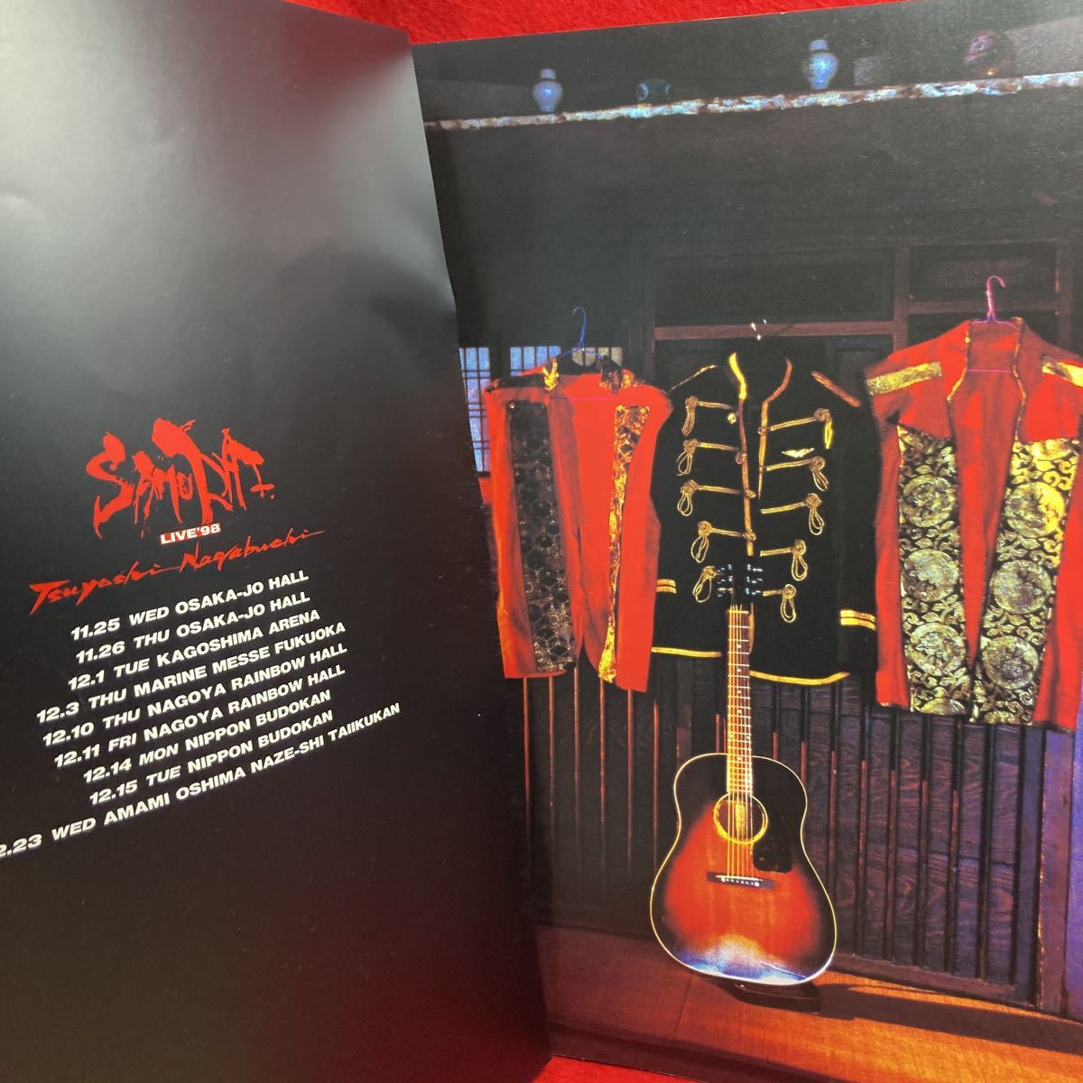 有名人芸能人】 ☆早い者勝ち・極レア美品☆長渕剛『LIVE'98