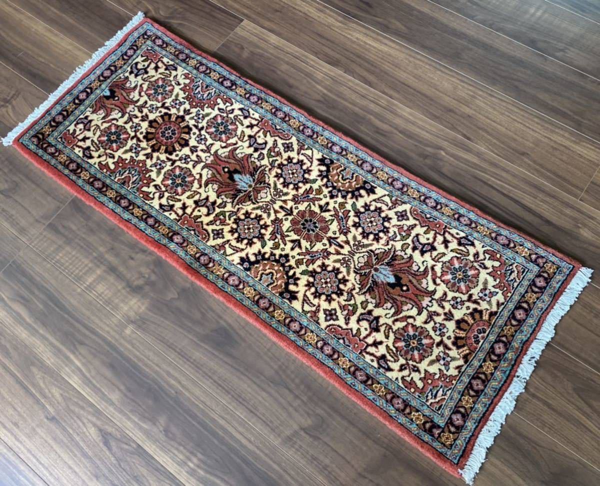 ビジャー産 ペルシャ絨毯 ミニランナー 120×48cm | contifarma.pe