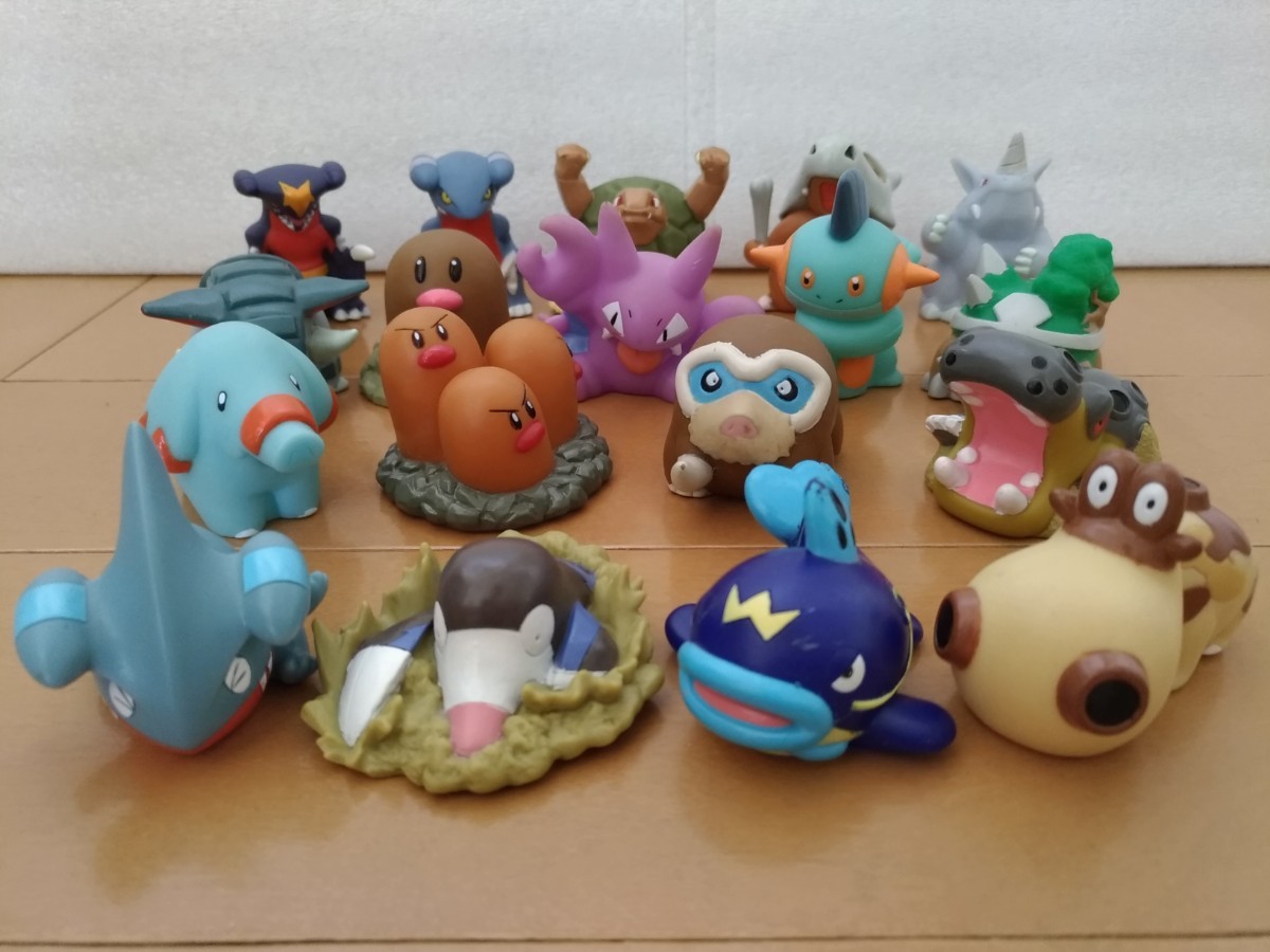 Paypayフリマ 送料無料 ポケットモンスター ポケモンキッズ 指人形 じめんタイプ18個セット Paypayフリマ 送料無料 ポケットモンスター ポケモンキッズ 指人形 じめんタイプ18個セット