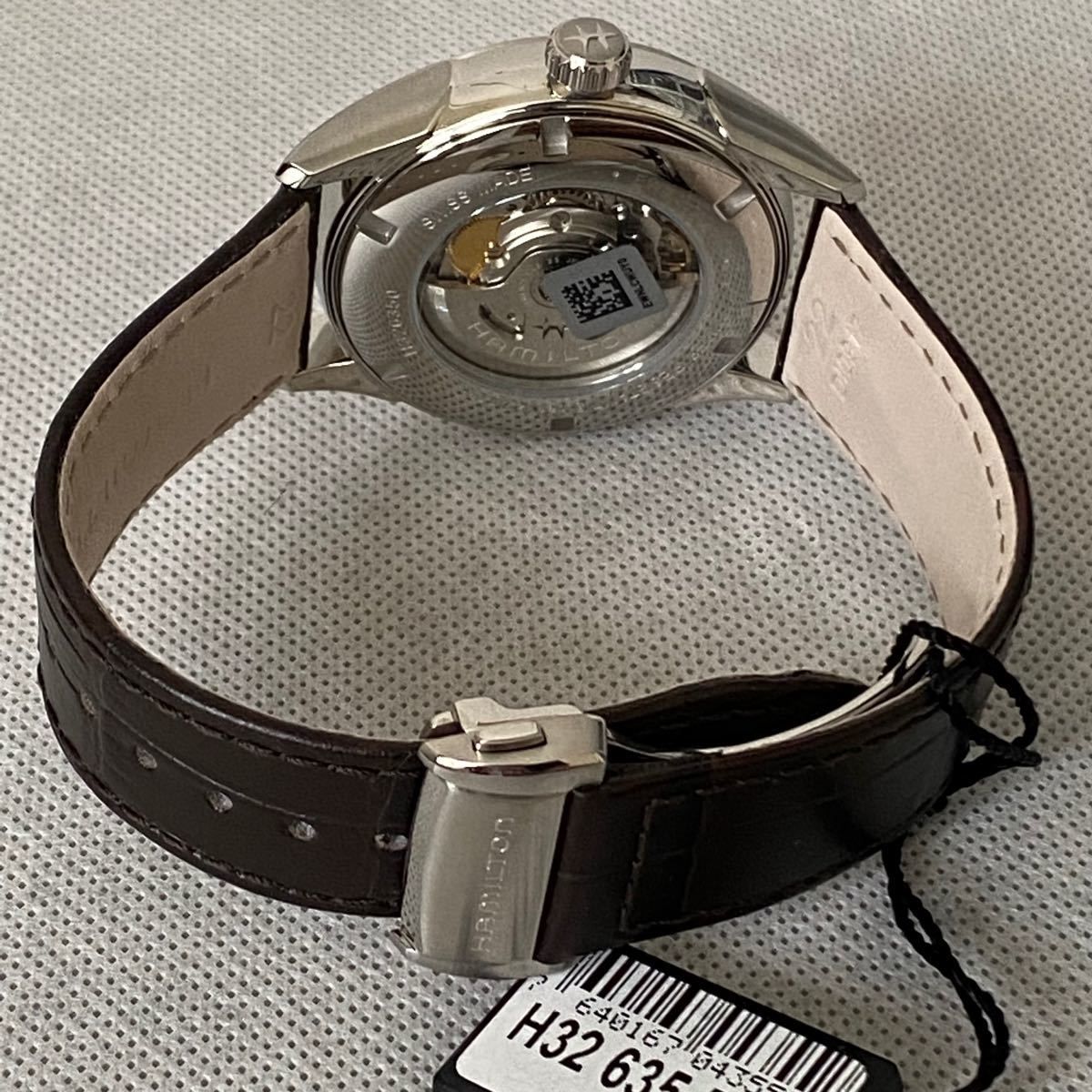 新品 HAMILTON ハミルトン ジャズマスター パワーリザーブ オート H32635521