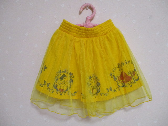 Ω Disney Princess Белоснежка Ω*90.* симпатичный chu-ru юбка желтый 10820