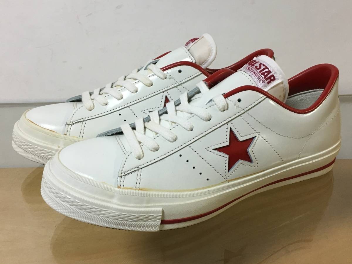 未使用品 初期 日本製 CONVERSE ONE STAR J コンバース ワンスター