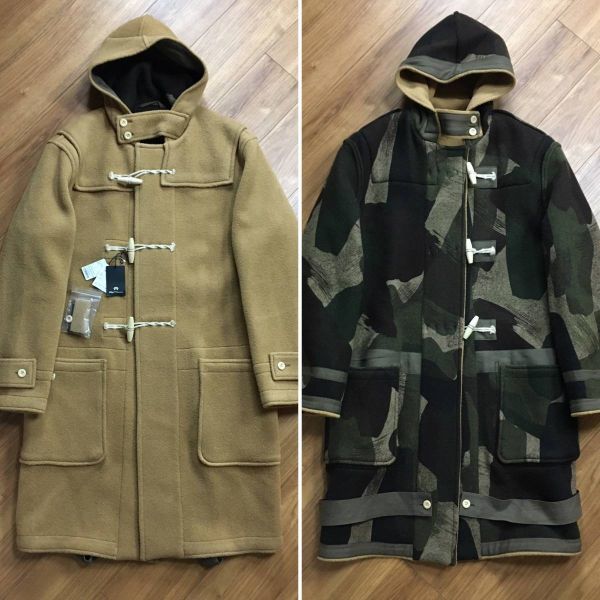 未使用品 Nigel Cabourn MONTGOMERY COAT REVERSIBLE ナイジェルケーボン モンゴメリーコート ダッフルコート リバーシブル サイズ48