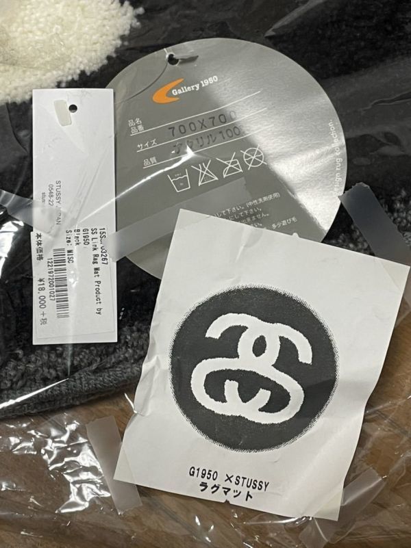 未使用品 G1950 × STUSSY ギャラリー1950 ステューシー SS LINK RAG