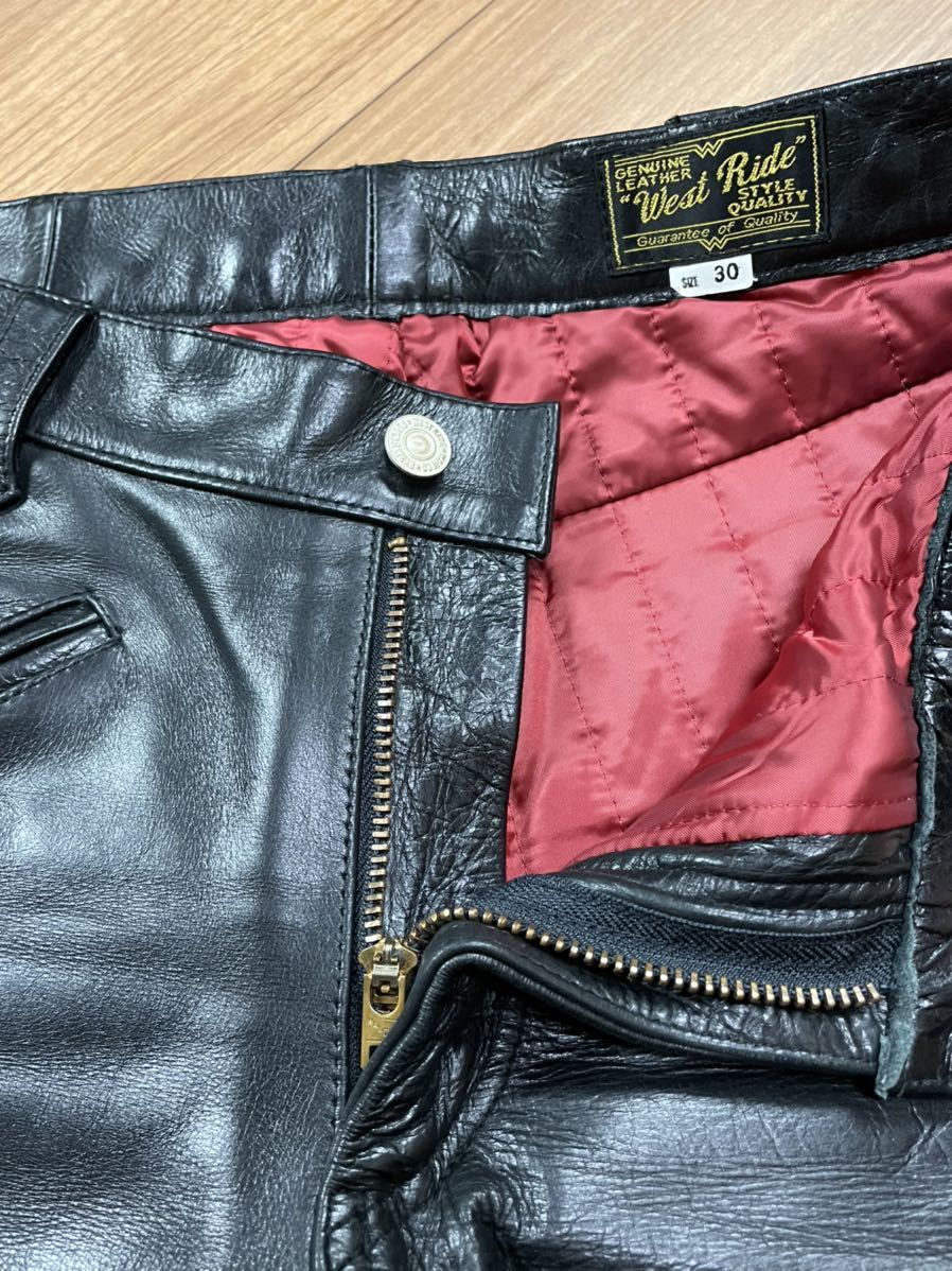 WEST RIDE COMFORMAX PADD PANTS LEATHER ウエストライド コンフォ