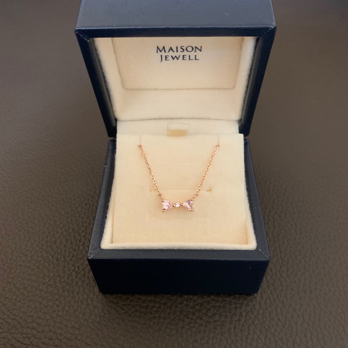 週末限定直輸入♪ maison jewell ハートモチーフ ネックレス 箱付き