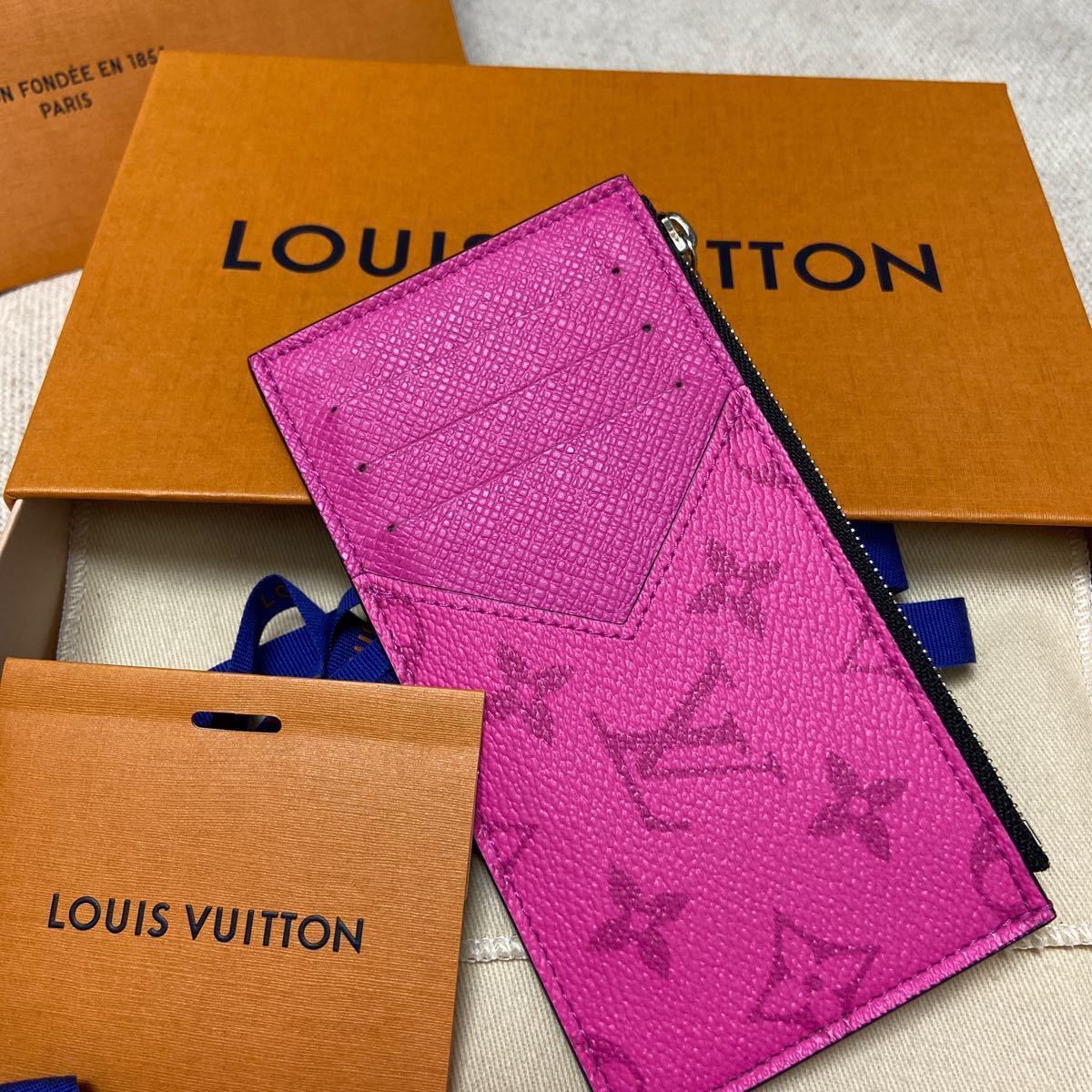 なっぴ様専用★LOUIS VUITTON タイガラマ　コインカードホルダー　ピンク　フラグメントケース