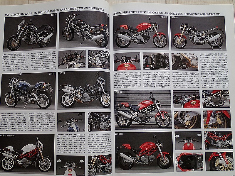 特集ドカティ・モンスター【バイカーズステーション　2008年 09月号】CBR1000RRBikers StationDUCATIM400M696_画像8