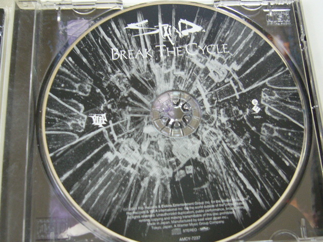 CD/Staind/Break The Cycle/帯付き/JAPAN盤/2001年盤/AMCY-7237/ 試聴検査済み_画像5