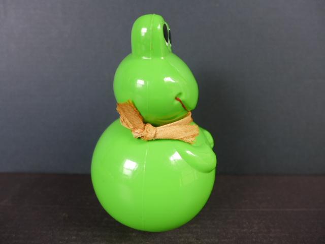 見事な創造力 ☆ 珍品 時代物 美品 コルゲンコーワ 起上りケロちゃん