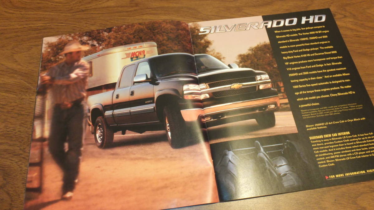 [CHEVY]2002 Chevrolet truck van America book@ country catalog Avalanche Astro Express Blazer S-10 Suburban Tahoe 